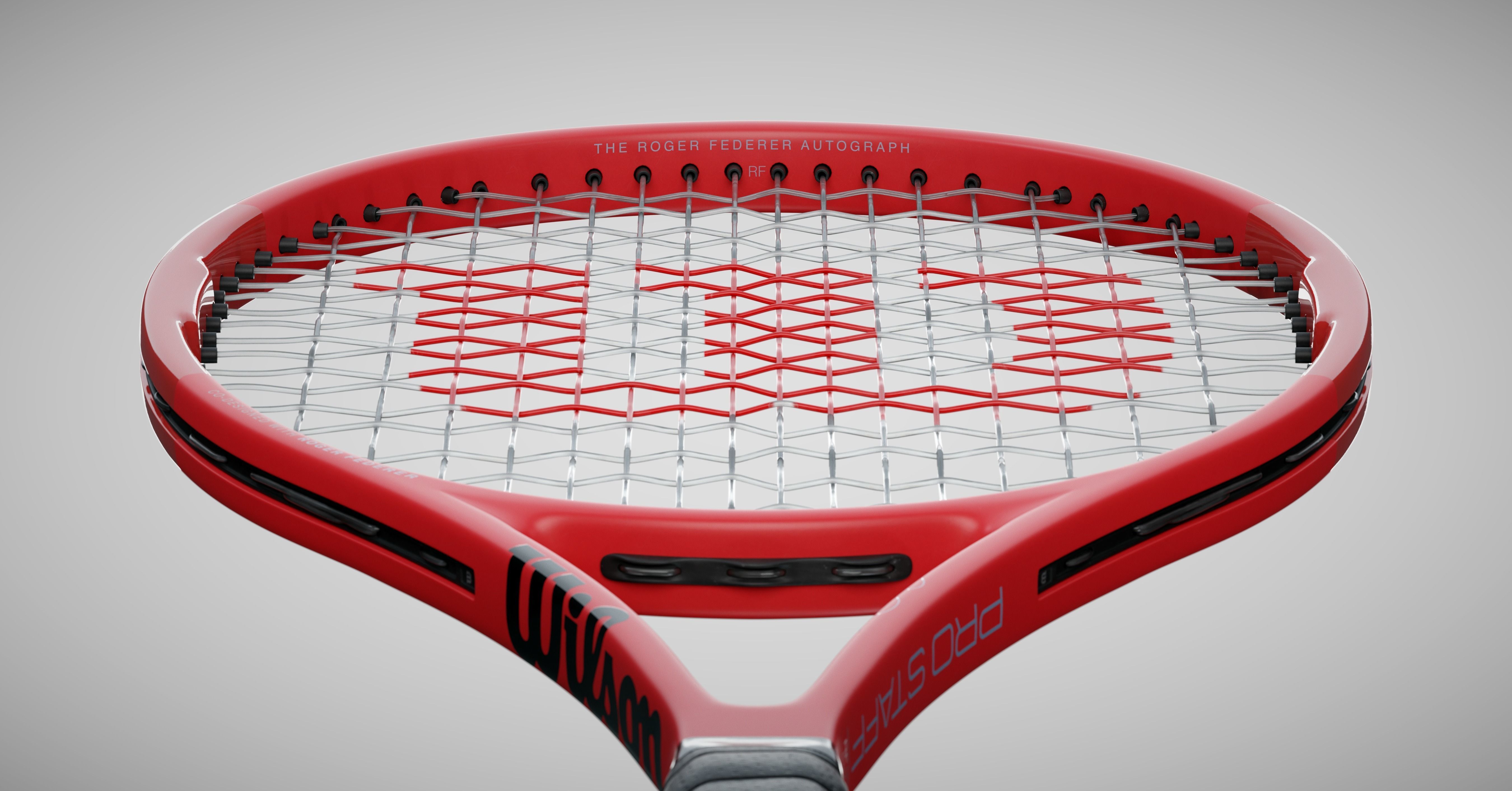 Wilson Pro Staff RF97 Autograph Red 3D model_11