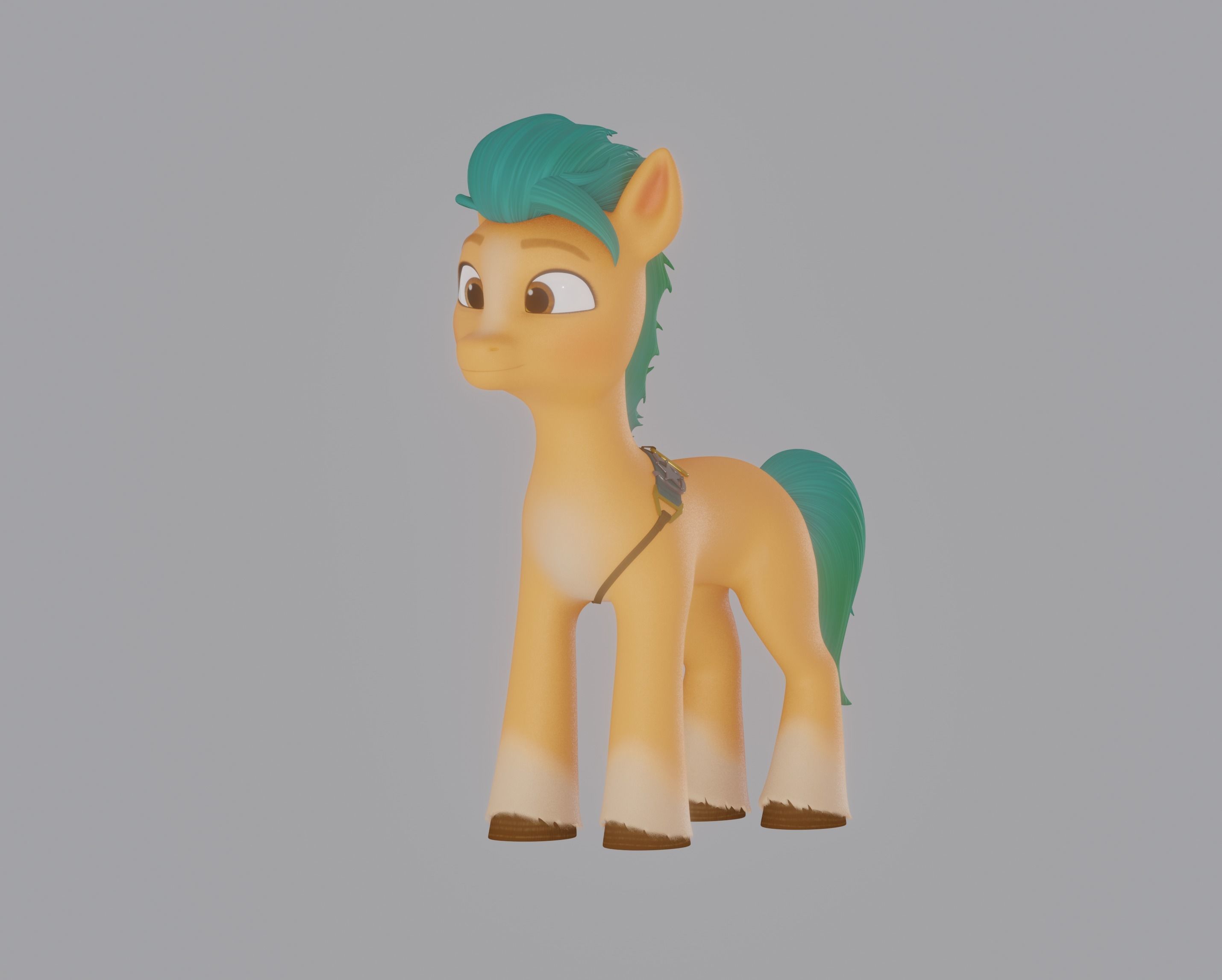 G5 Ponies Free 3D model_4