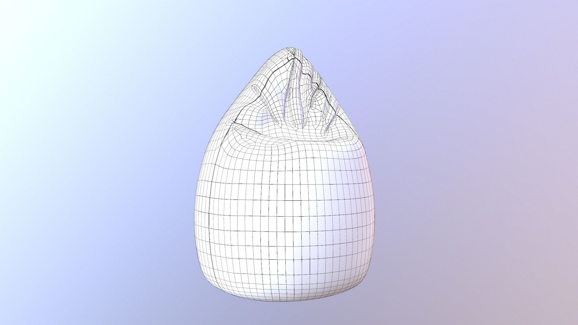 Bean Bag 3D model_15
