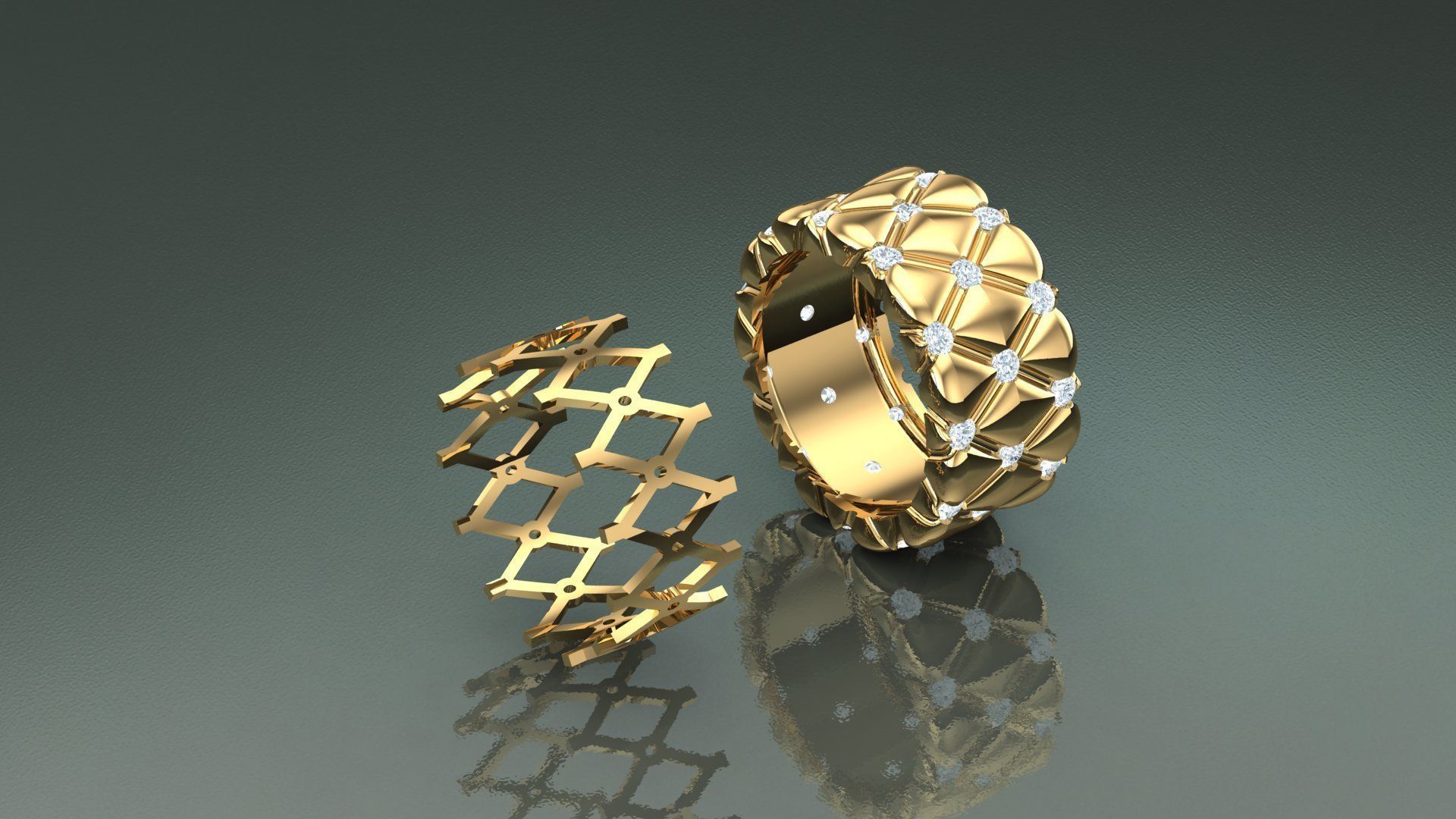 Ring Men D33 Free 3D print model_6