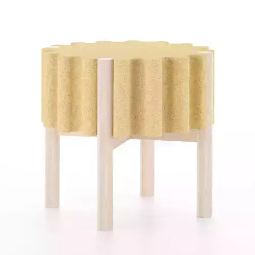 Drum stackable stool 