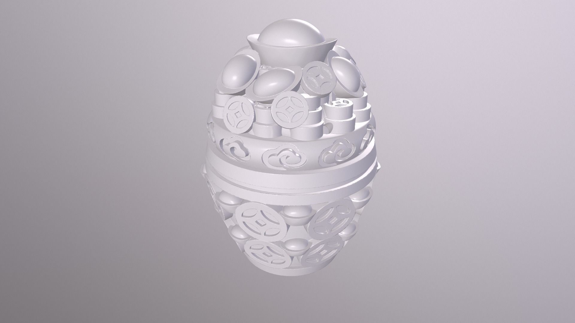  Bakhoor Incense Burner Oud Agarwood Burner asia Patterned 3D print model_4