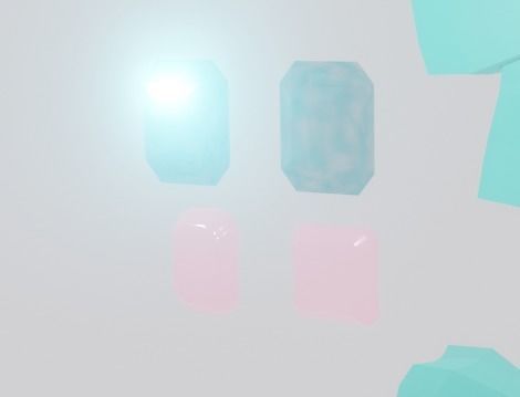 ribbon diamond BLENDER 3D model_2