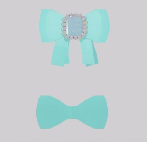 ribbon diamond BLENDER 3D model_7