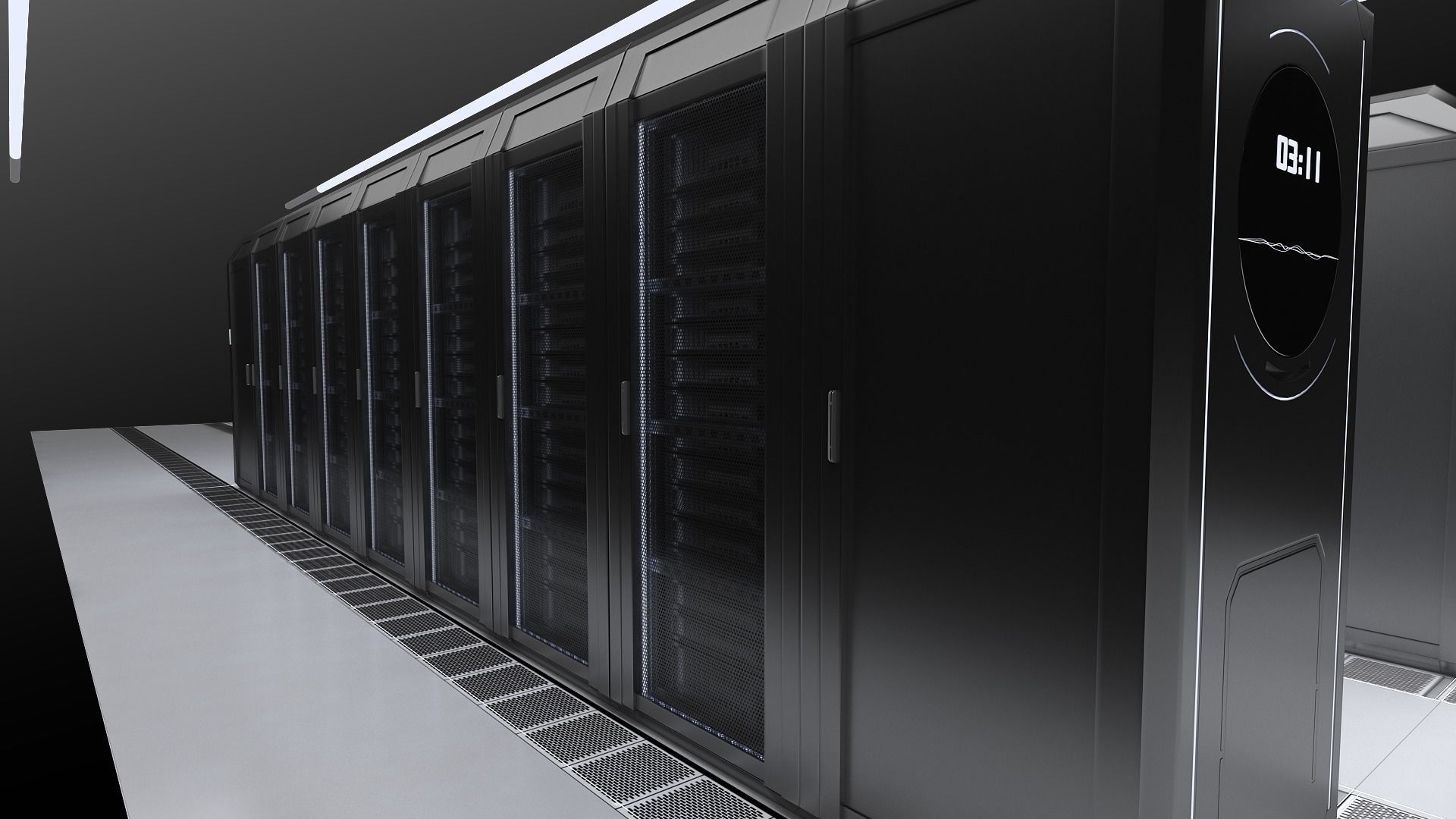data center server 3D model_2