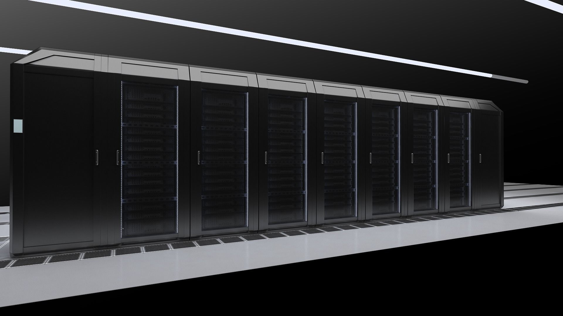 data center server 3D model_1