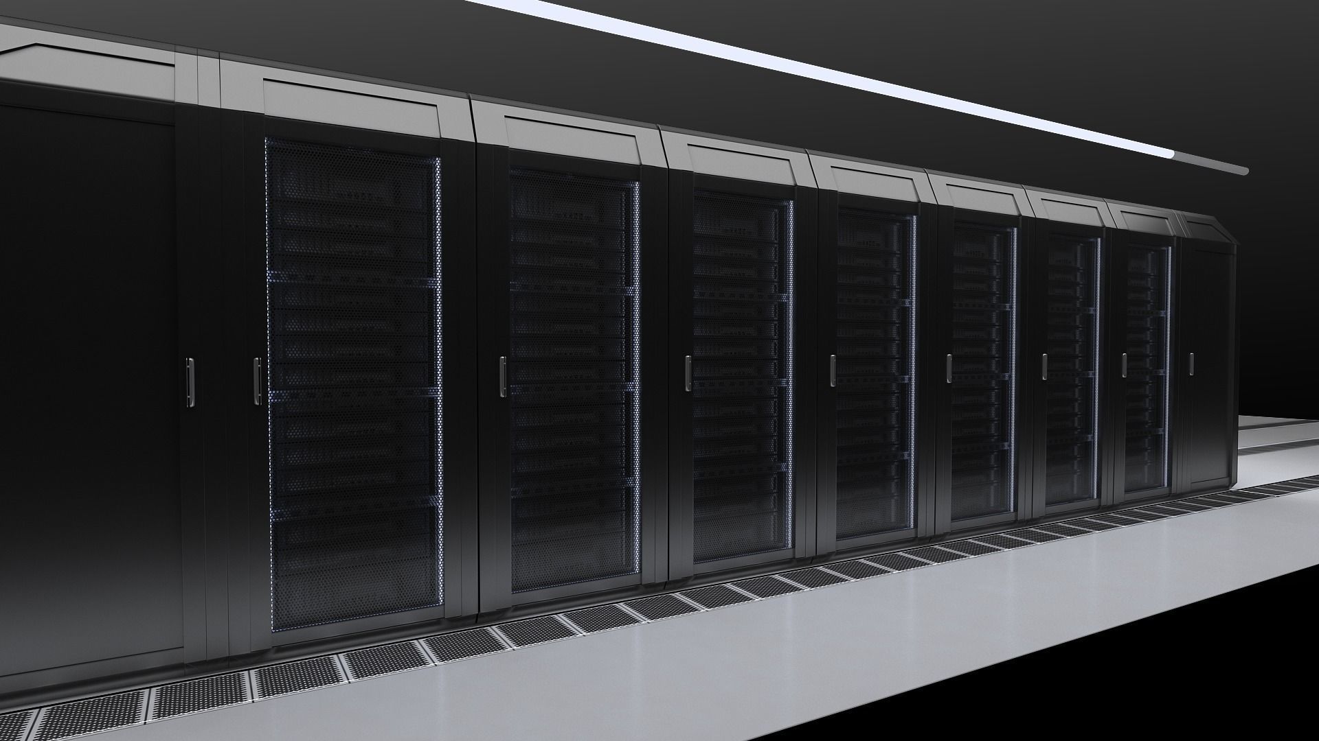 data center server 3D model_4