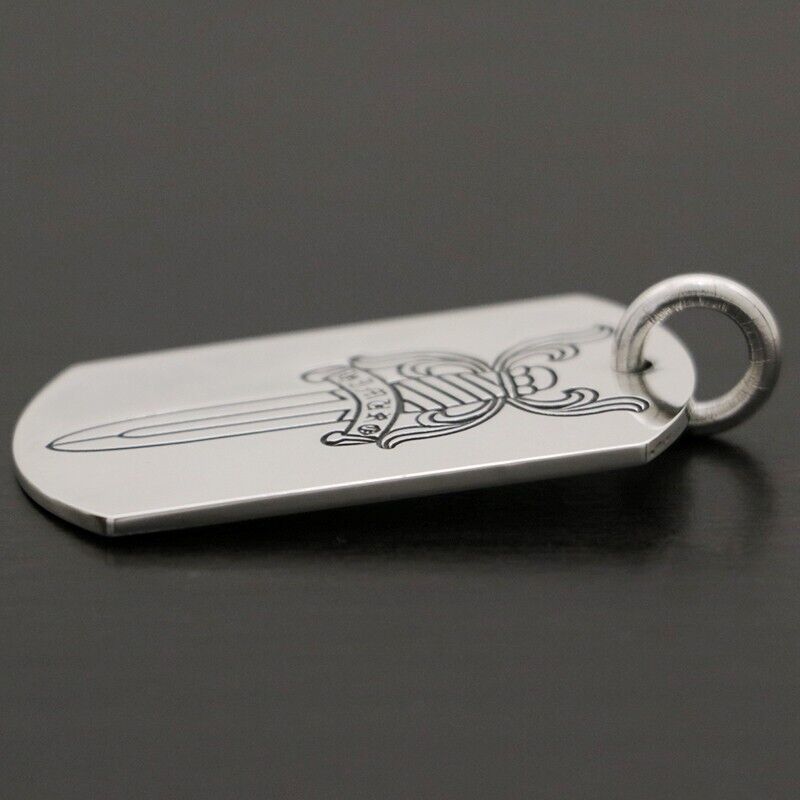 Chrome hearts large dagger Pendant 3D model_12