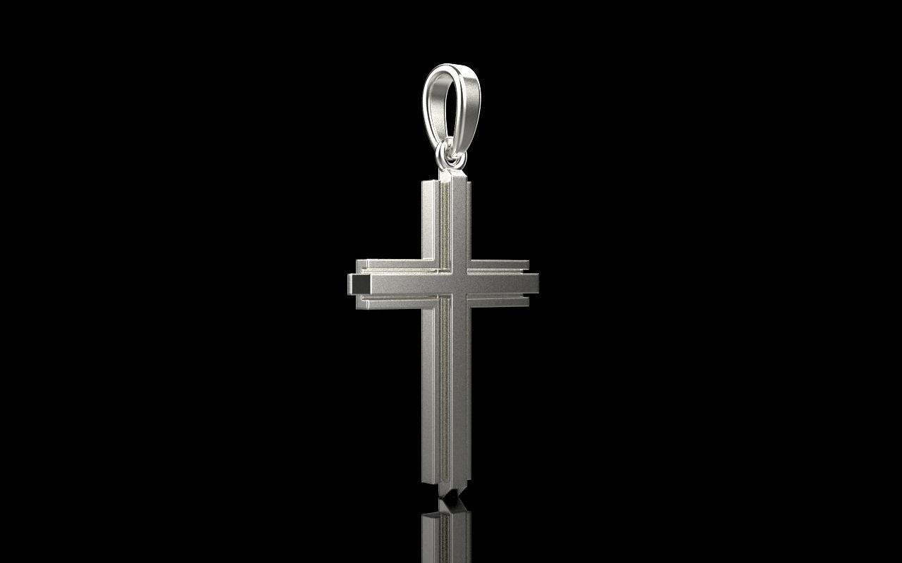 nice cross model 554 3D print model_2