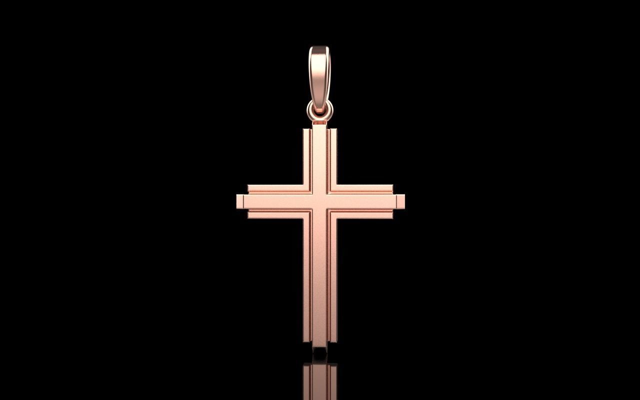 nice cross model 554 3D print model_12