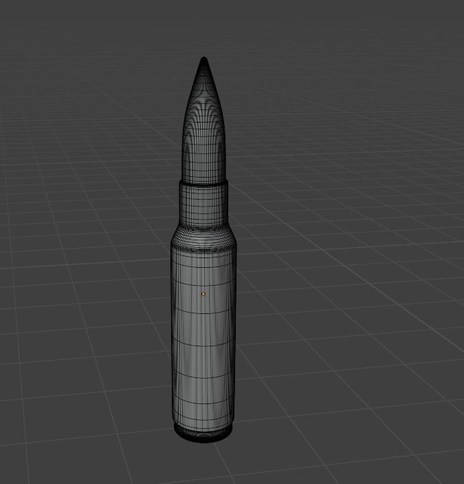 Bullets Pack  Low-poly 3D model_9