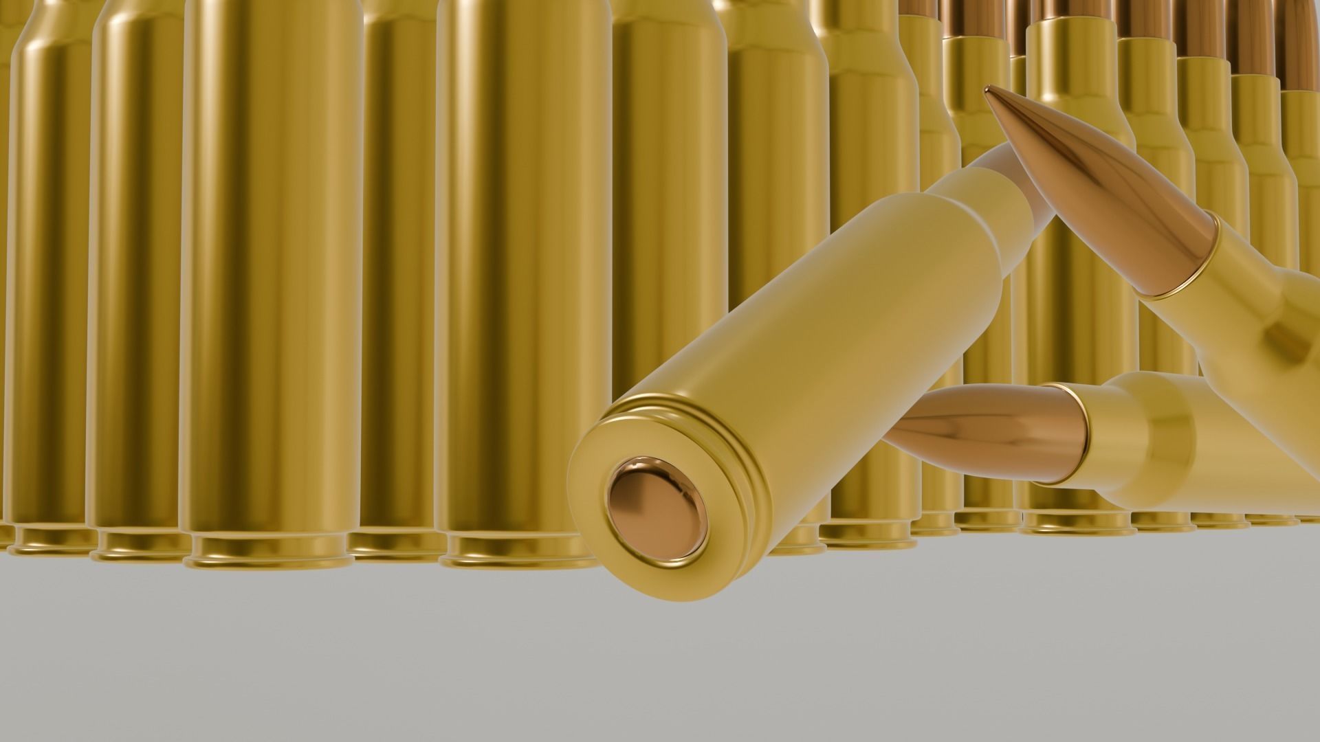 Bullets Pack  Low-poly 3D model_2