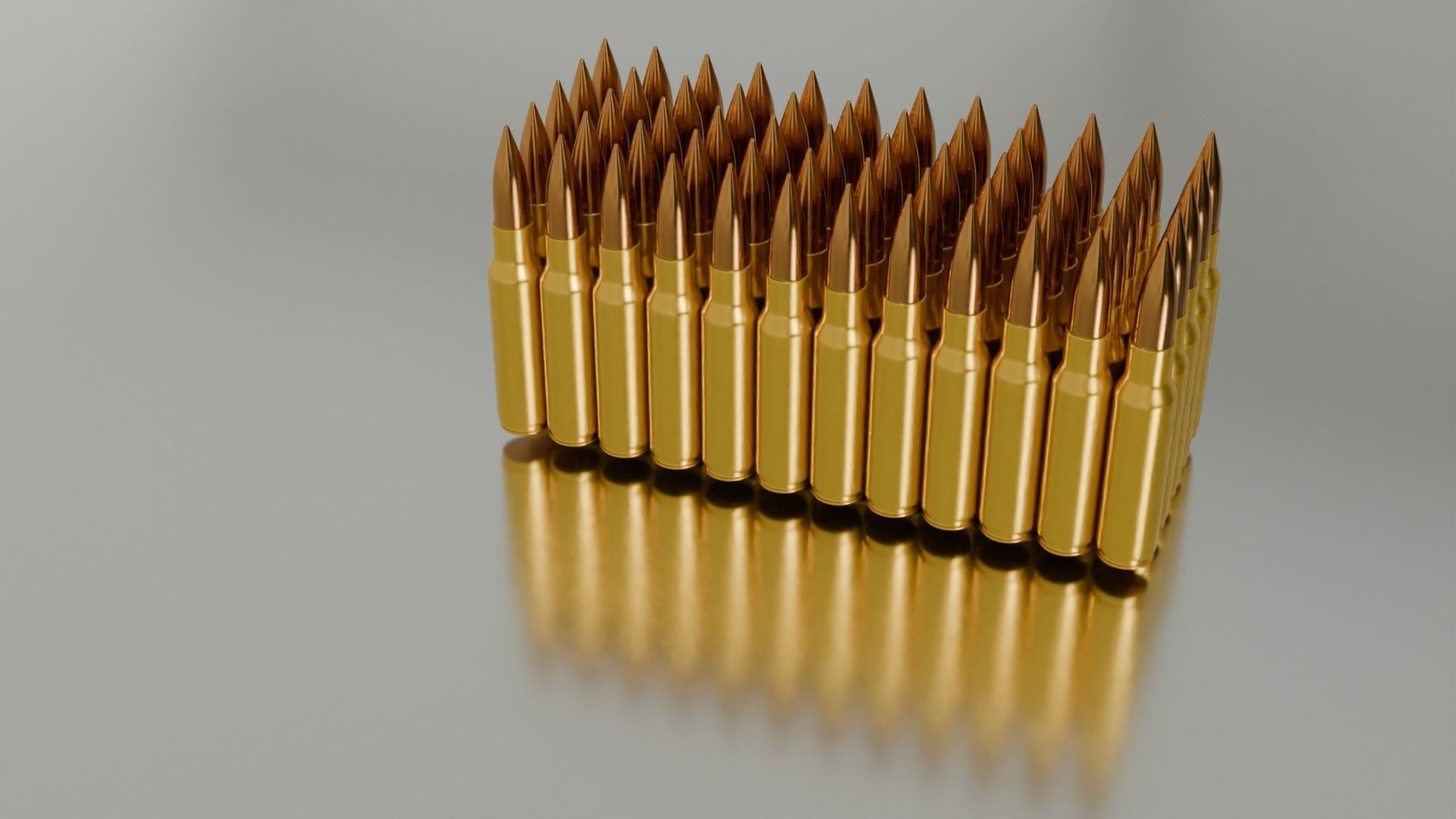 Bullets Pack  Low-poly 3D model_1