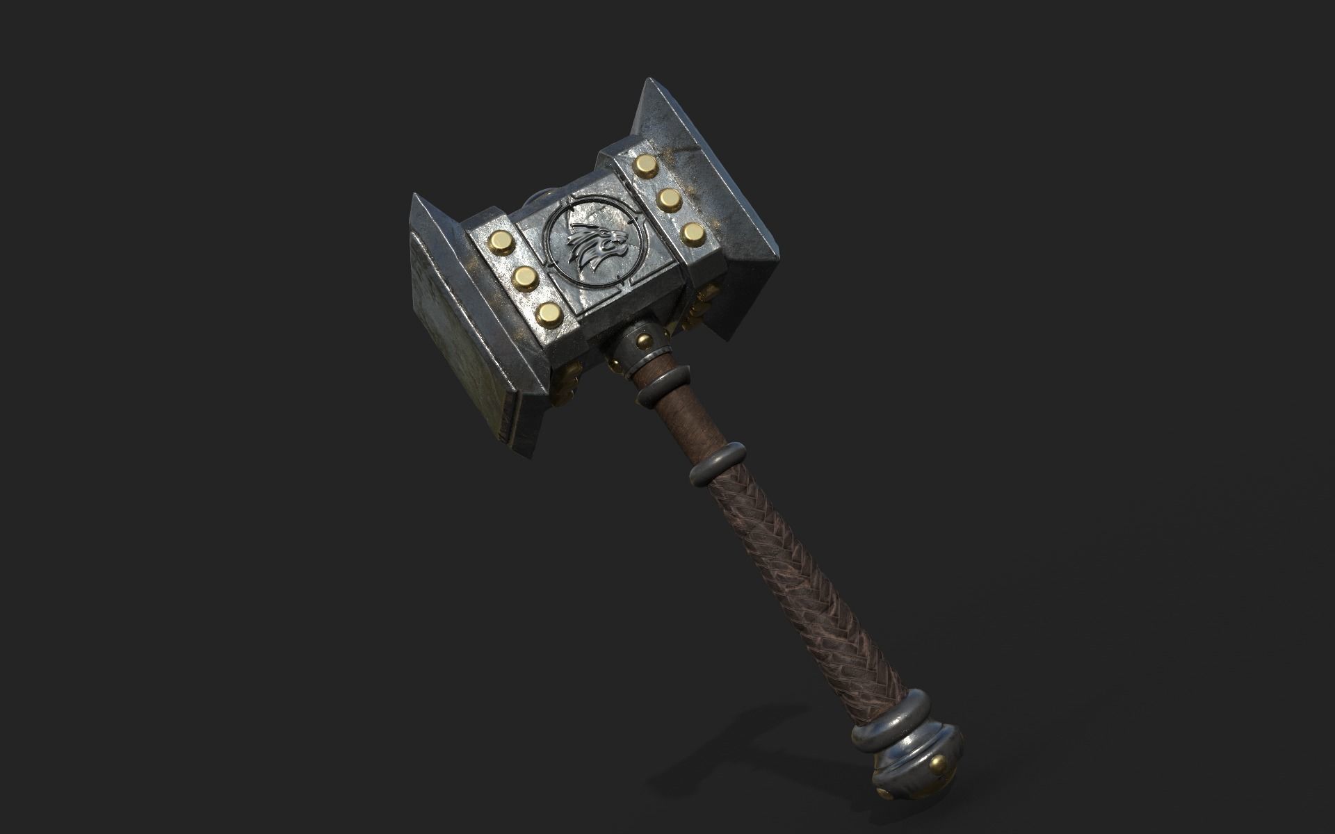 Orgrims Doomhammer 3D model_5