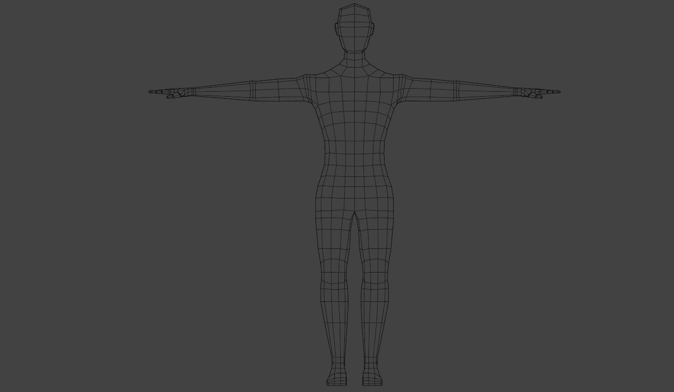 Low Poly Male Character  Free low-poly 3D model_18