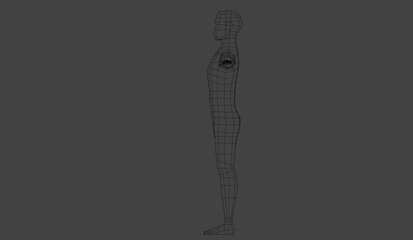 Low Poly Male Character  Free low-poly 3D model_14
