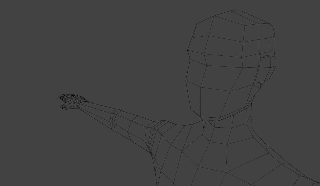 Low Poly Male Character  Free low-poly 3D model_19