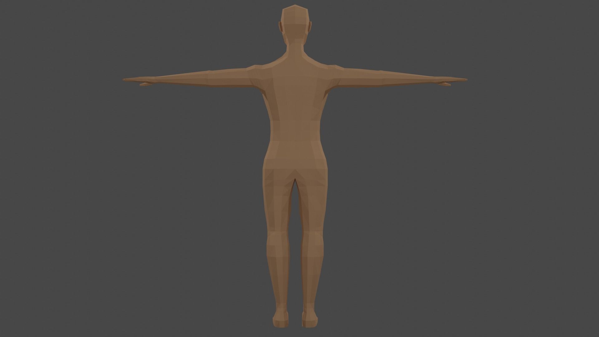 Low Poly Male Character  Free low-poly 3D model_1