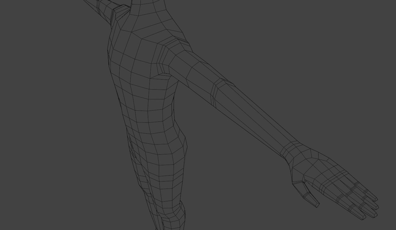 Low Poly Male Character  Free low-poly 3D model_21