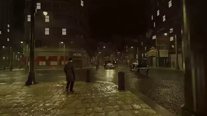 Retro City  3D model