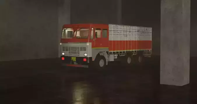 Indian Lorry Heavy carrier truck model