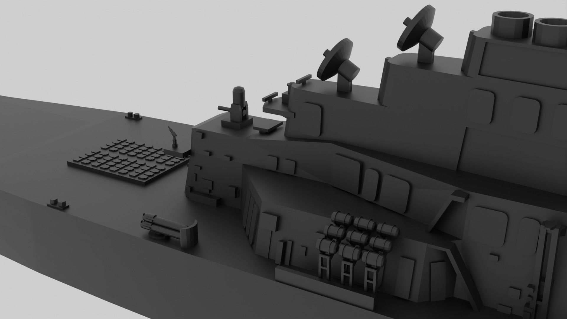 JS Kirishima - Model for small scale printing 3D print model_10