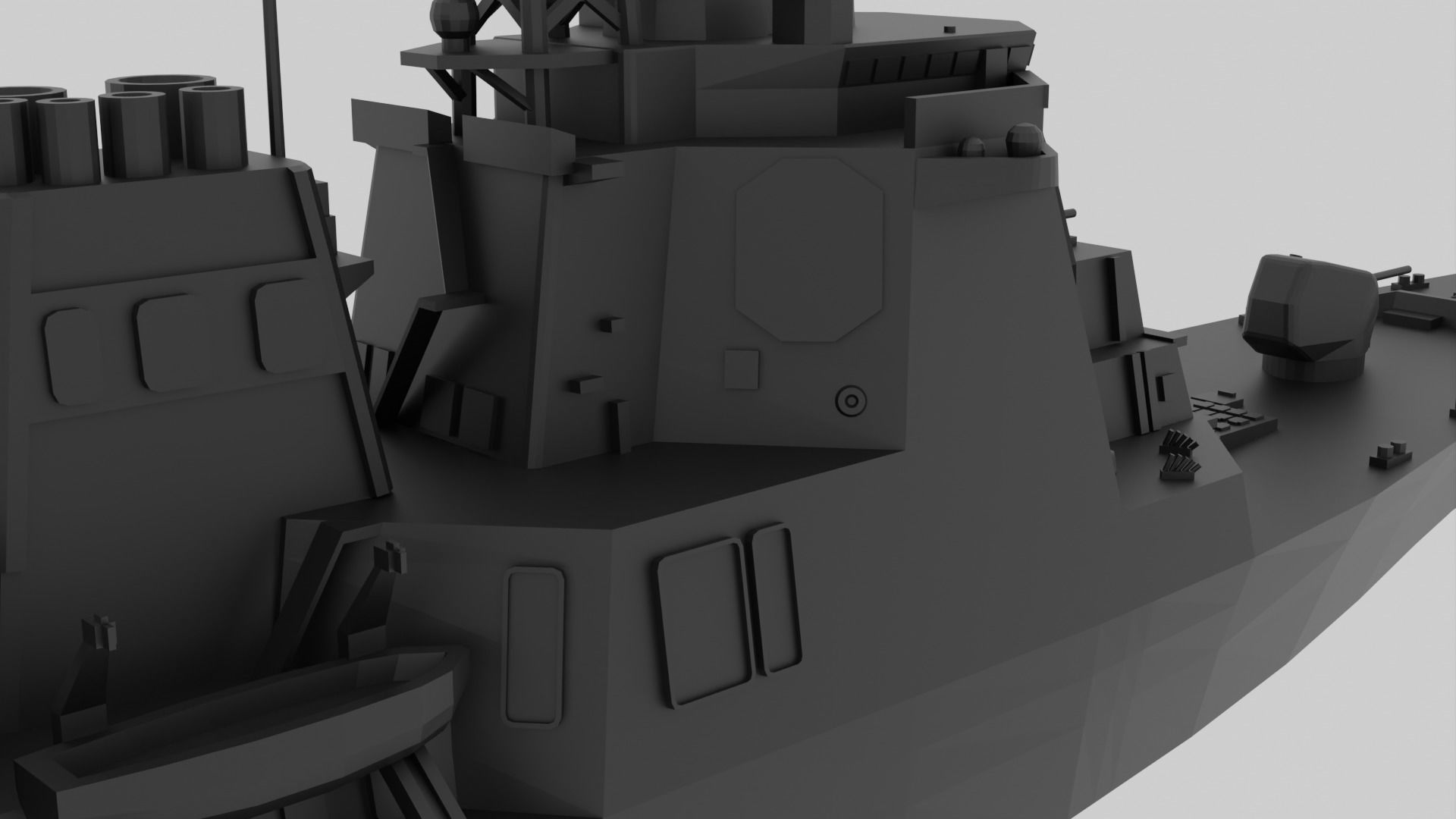 JS Kirishima - Model for small scale printing 3D print model_7