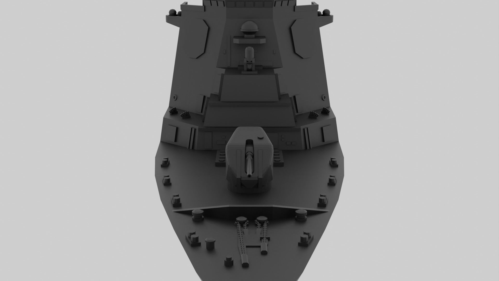 JS Kirishima - Model for small scale printing 3D print model_17