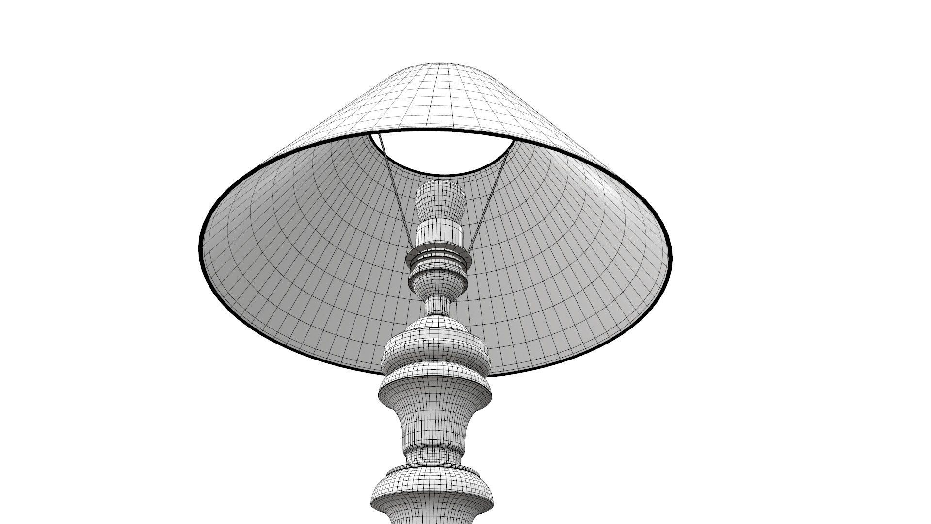 Table Lamp 3D model_13