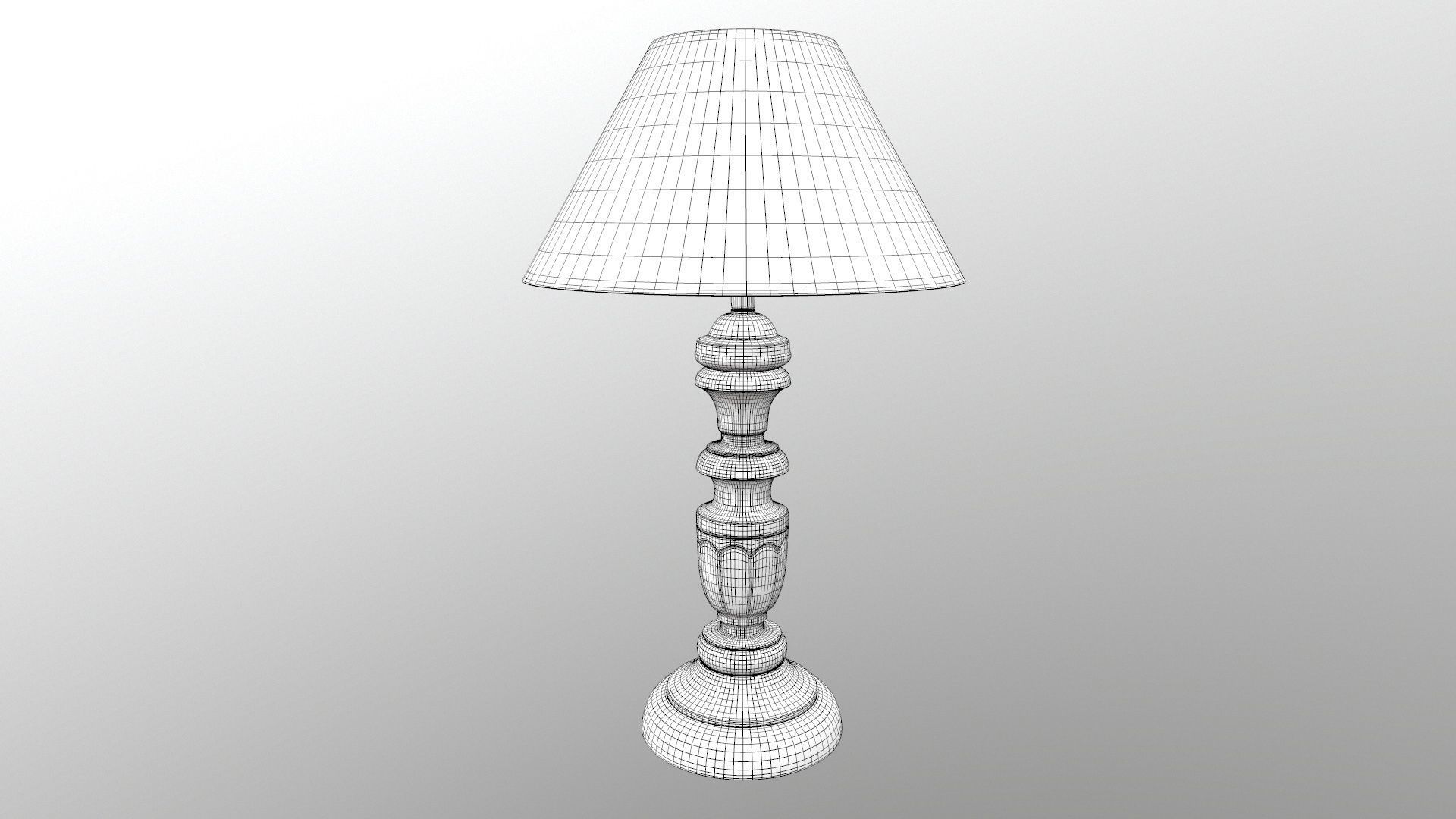 Table Lamp 3D model_9