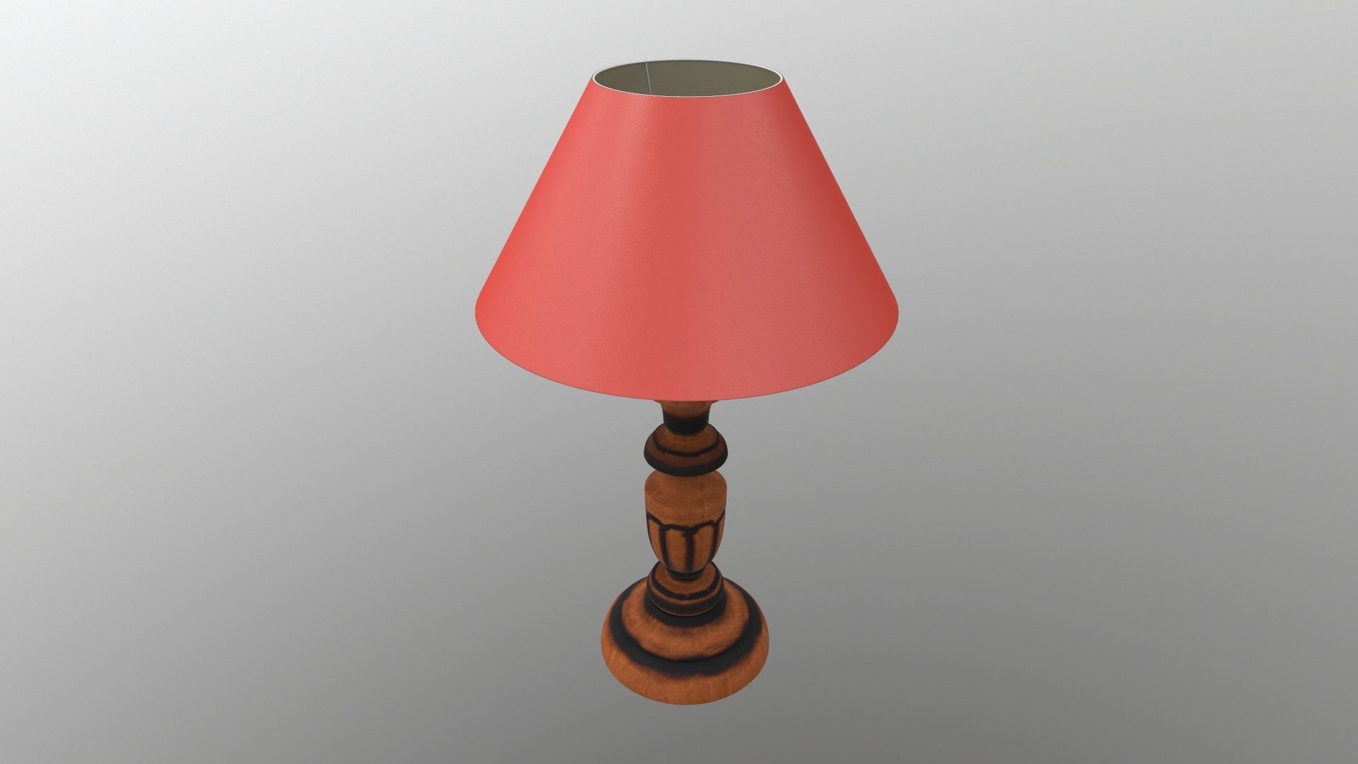 Table Lamp 3D model_7