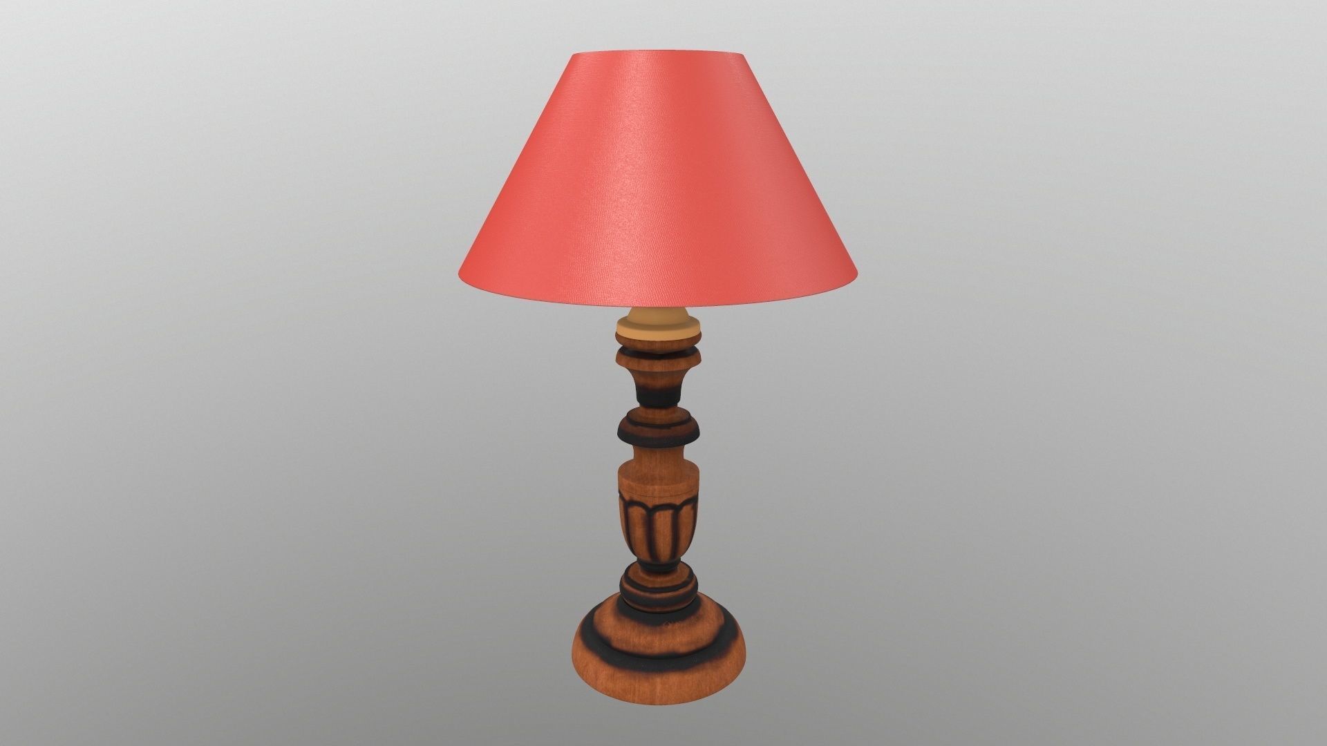 Table Lamp 3D model_2