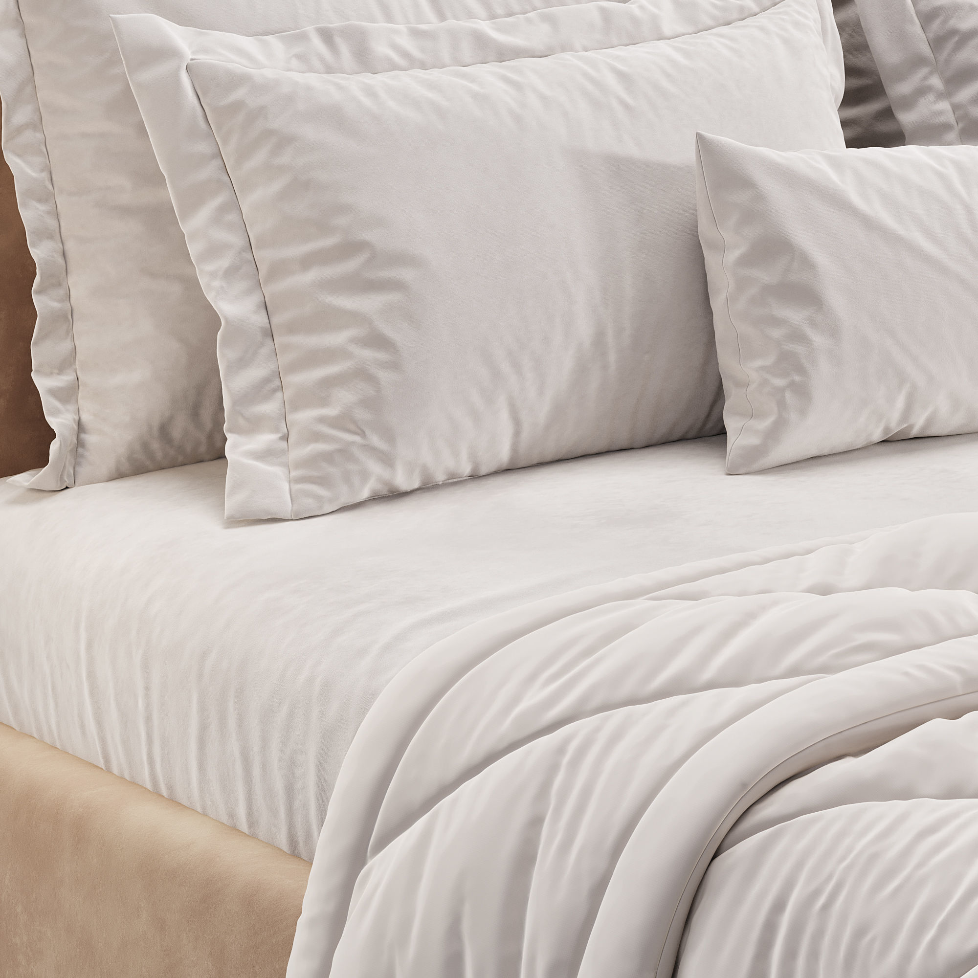  Bed LOTUS 3D model_4