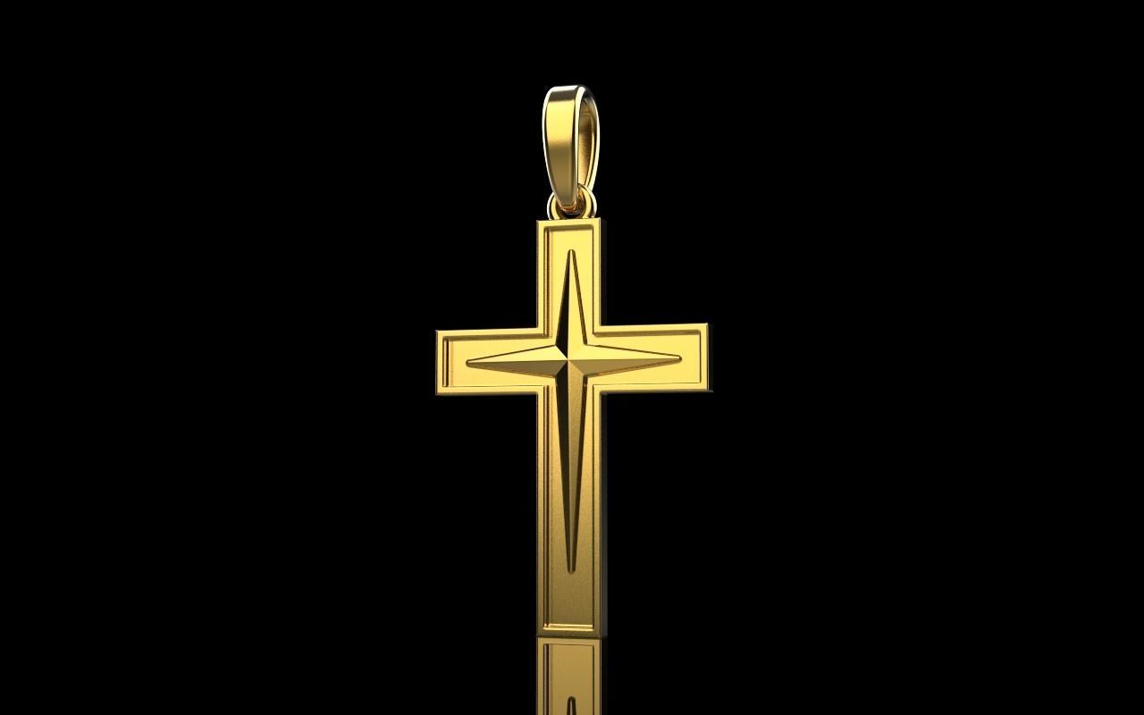 Cross model 553 3D print model_14