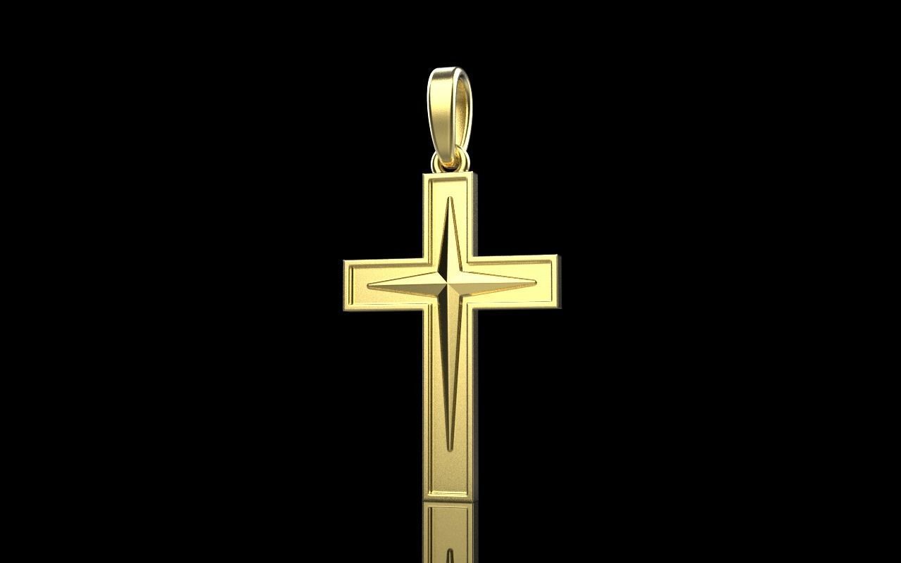 Cross model 553 3D print model_10