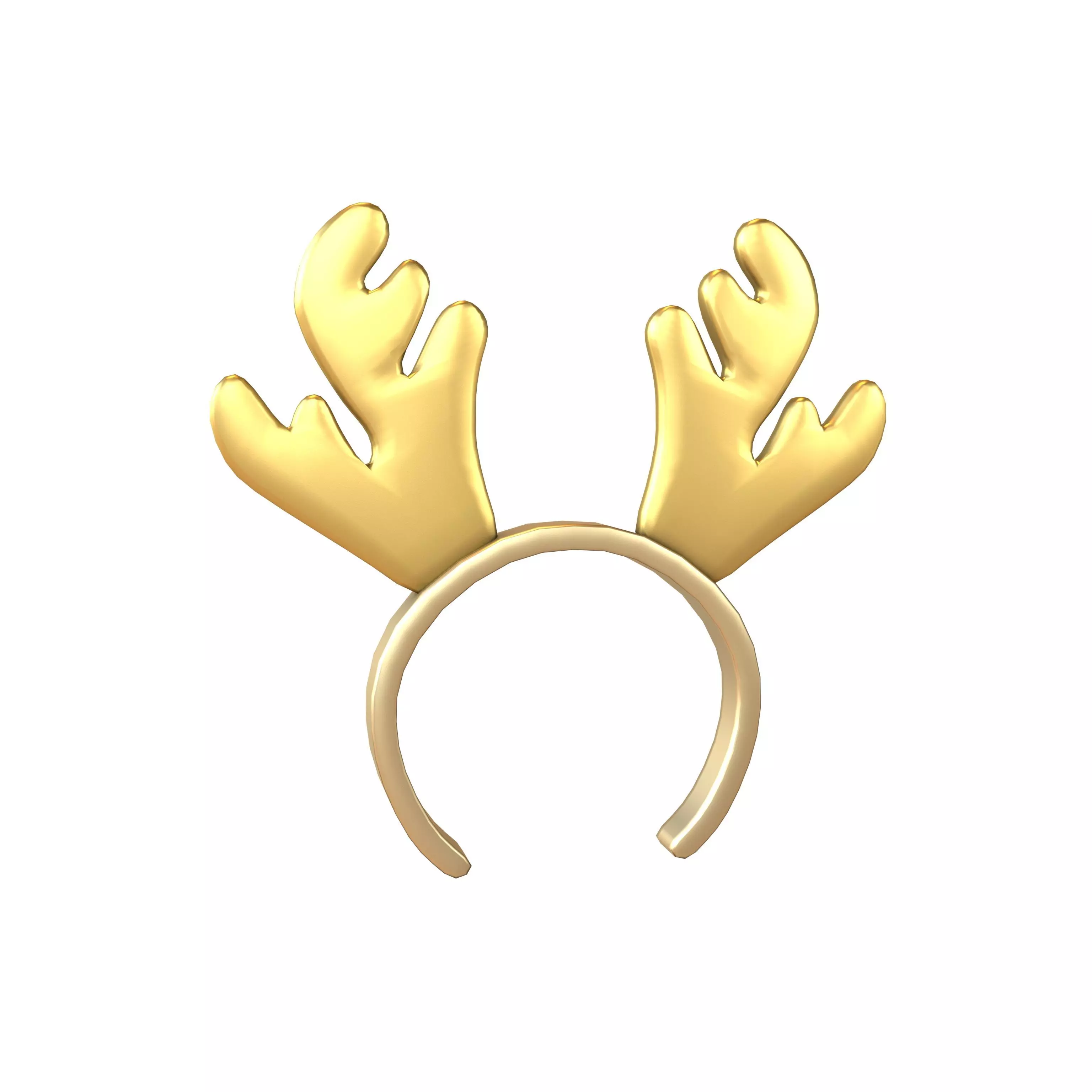 Rudolf Headband v1 004 Low-poly 3D model_0