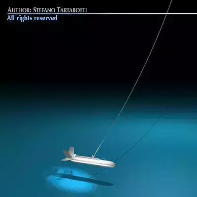 Variable depth sonar 3D model