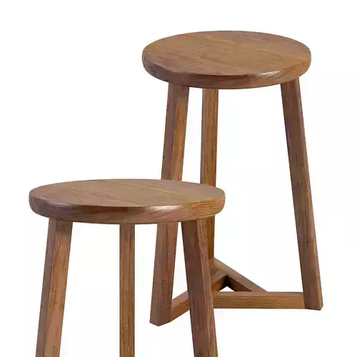 Oslo End Table Low-poly 3D model