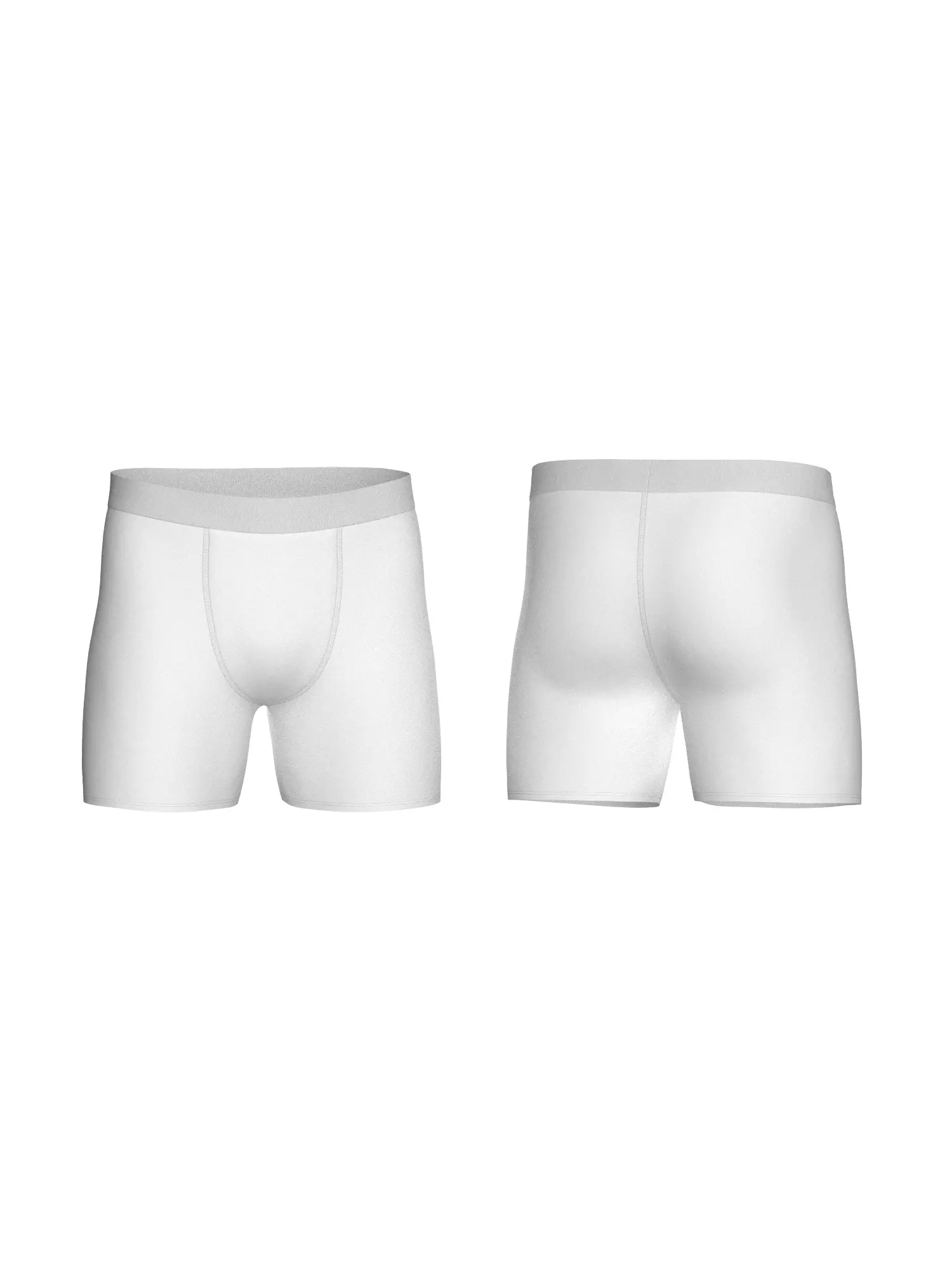 Male boxer 3D model_0