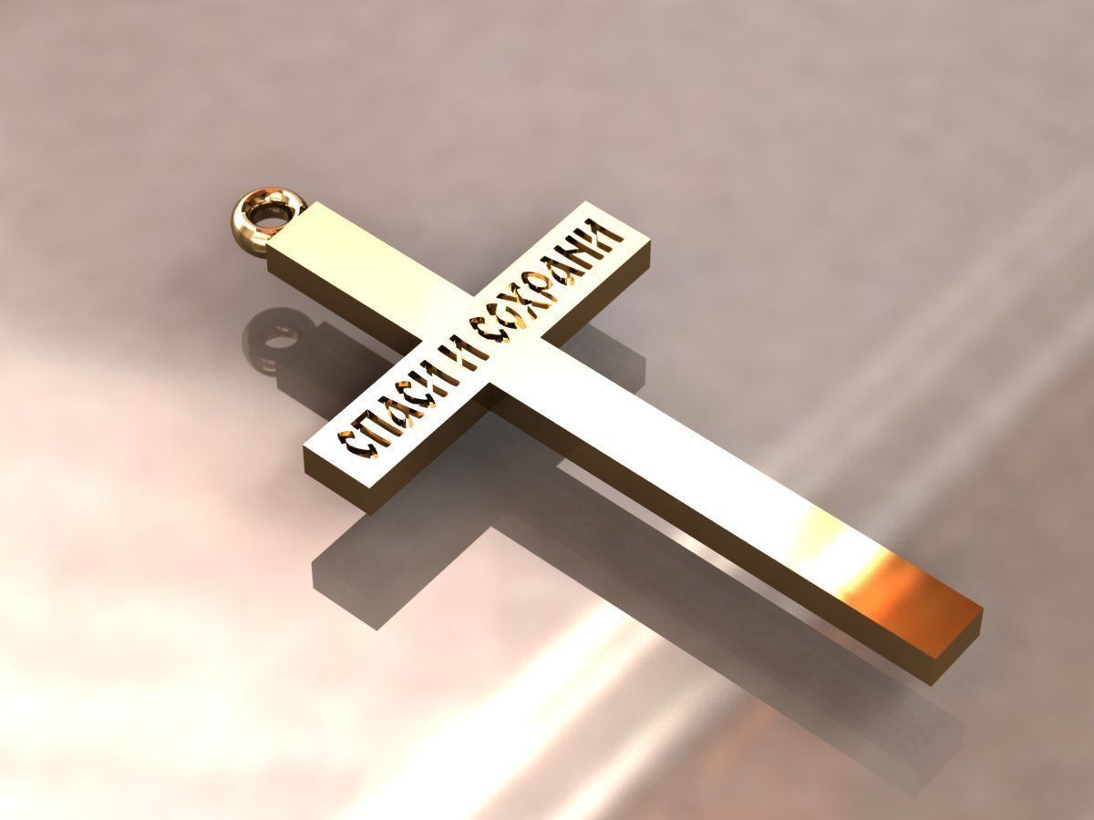 Krest cross 8 3D print model_4