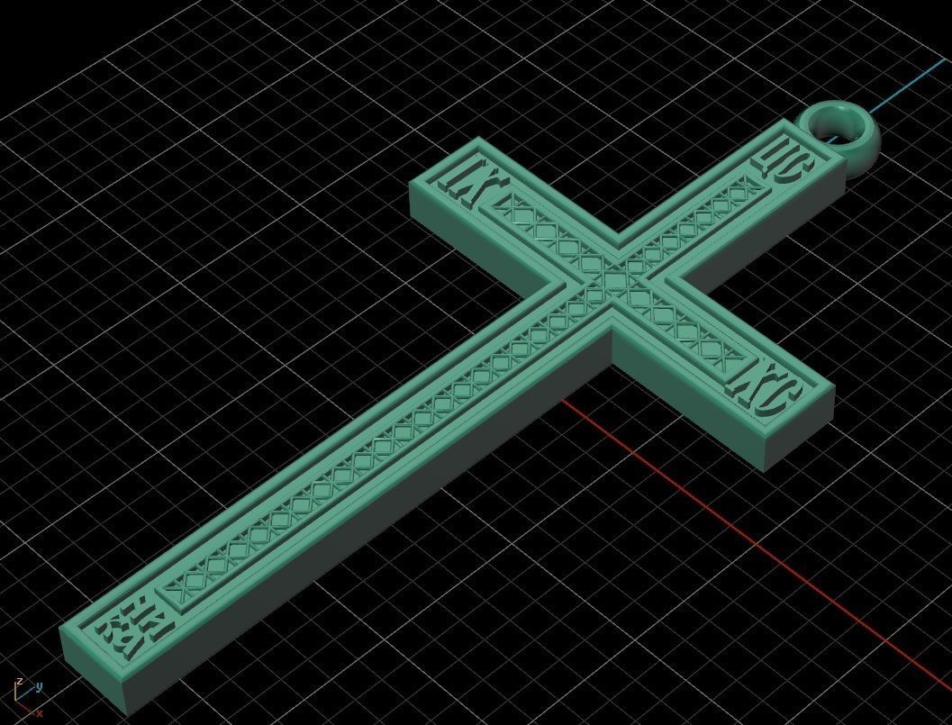 Krest cross 8 3D print model_8