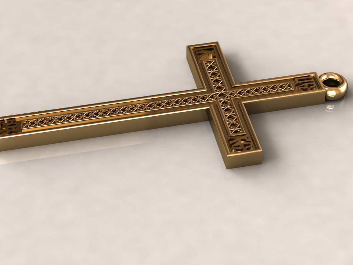 Krest cross 8 3D print model_3