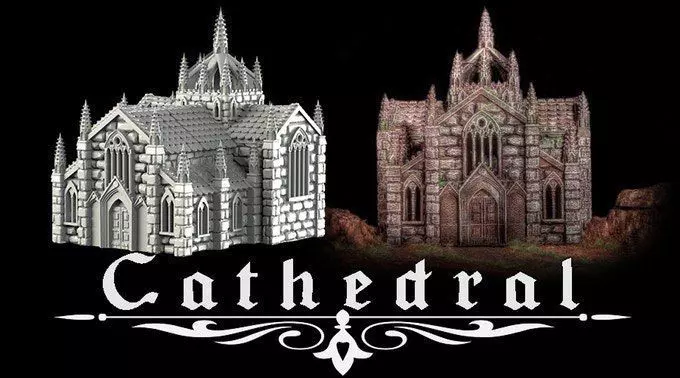 Cathedral 3D Printing Creation 3D print model_0