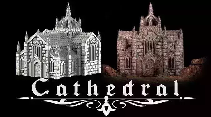 Cathedral 3D Printing Creation 3D print model