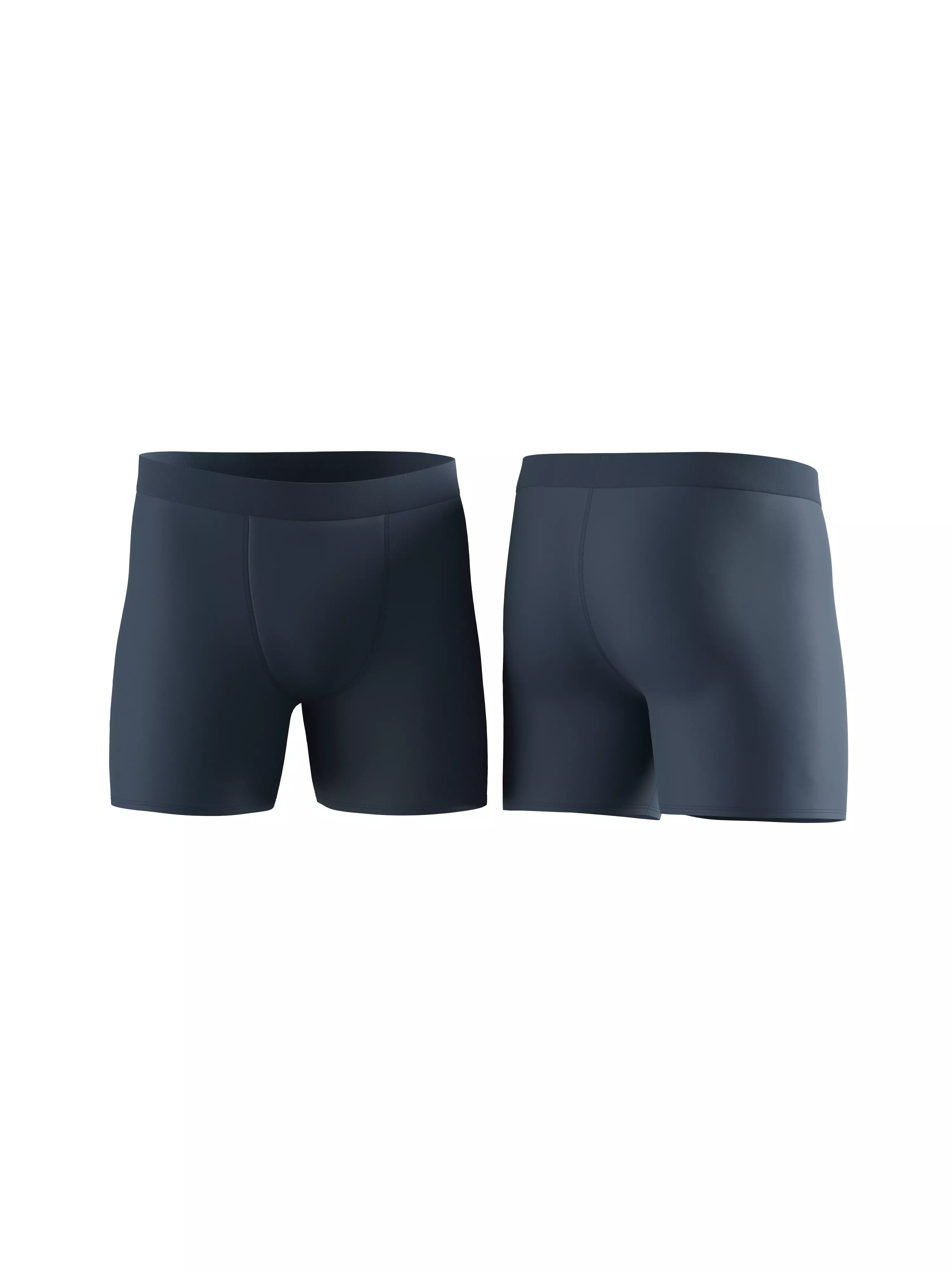 Male boxer 3D model_0