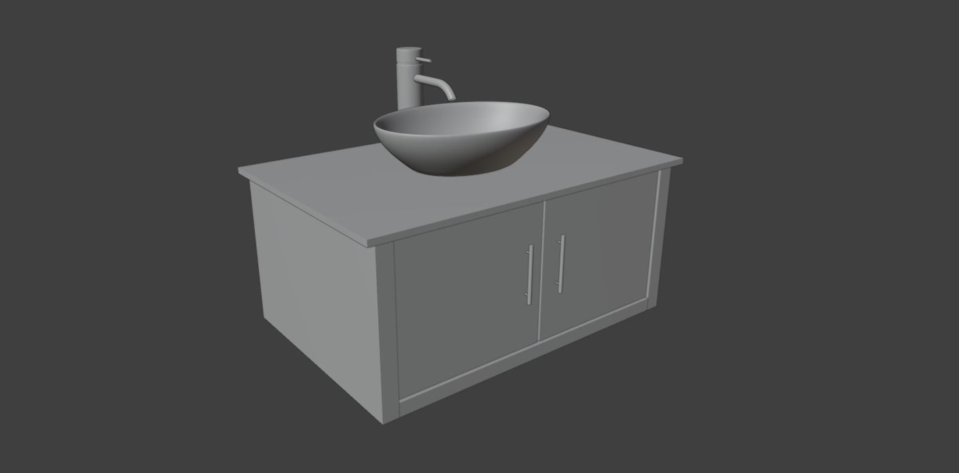 Bathroom Sink 3D model_7