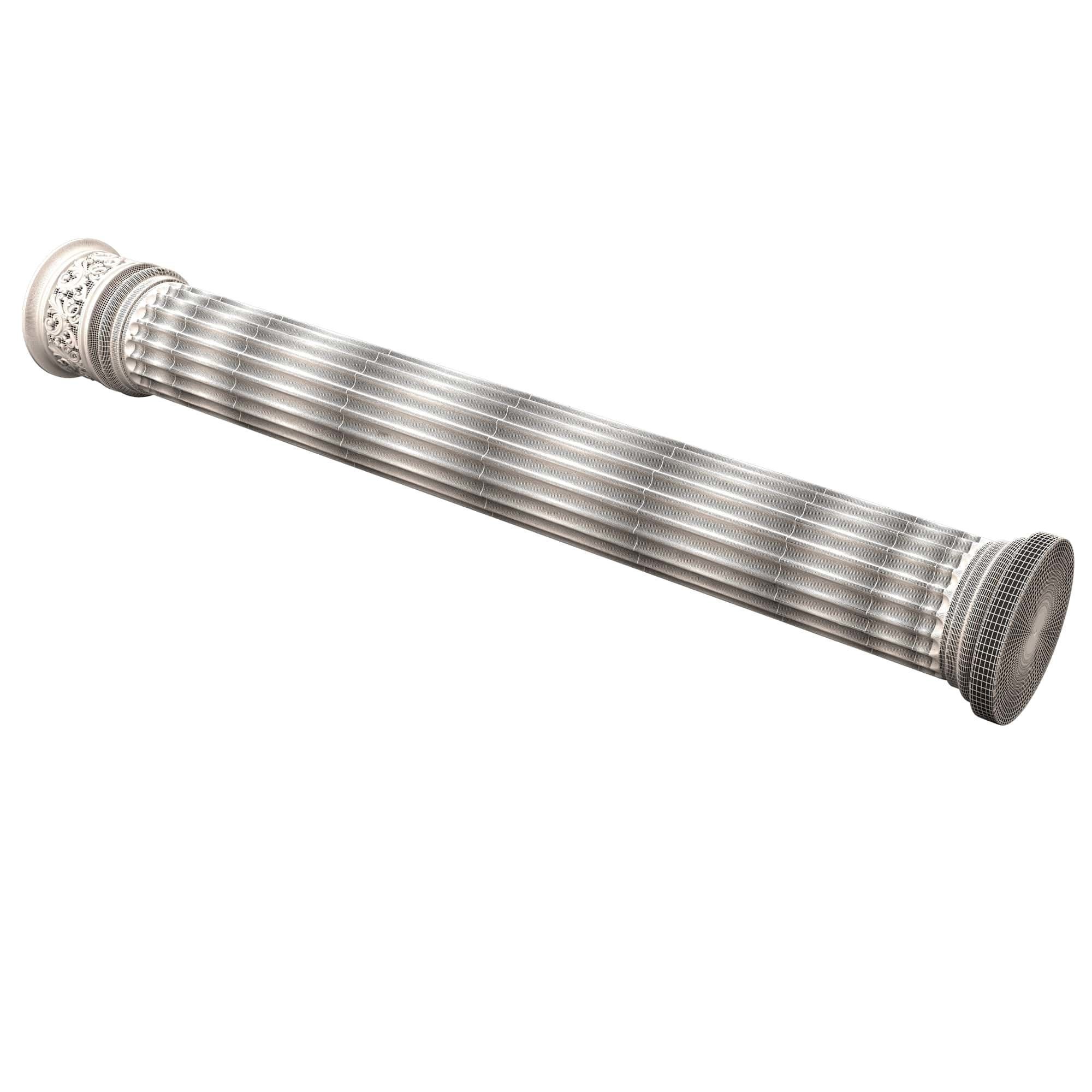 Column Capital 1305 Low-poly 3D model_10