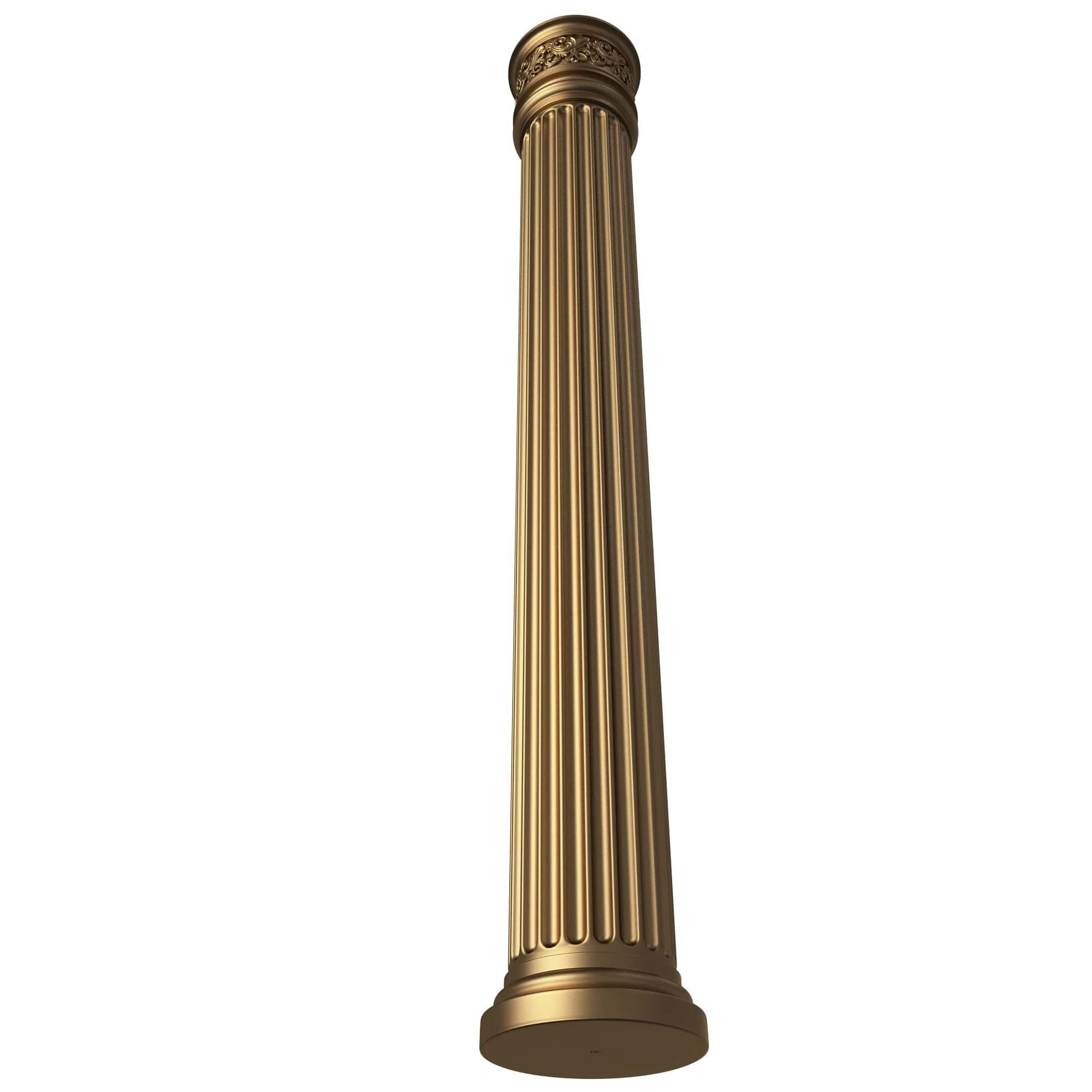 Column Capital 1305 Low-poly 3D model_3