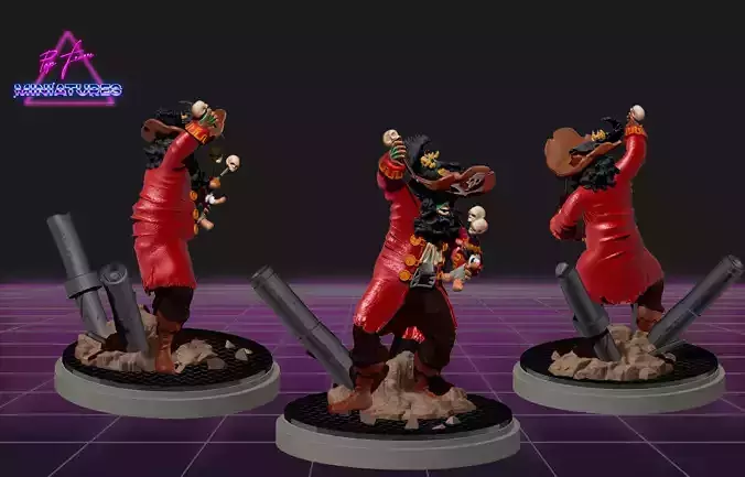 LeChuck from Monkey Island 2 3D print model