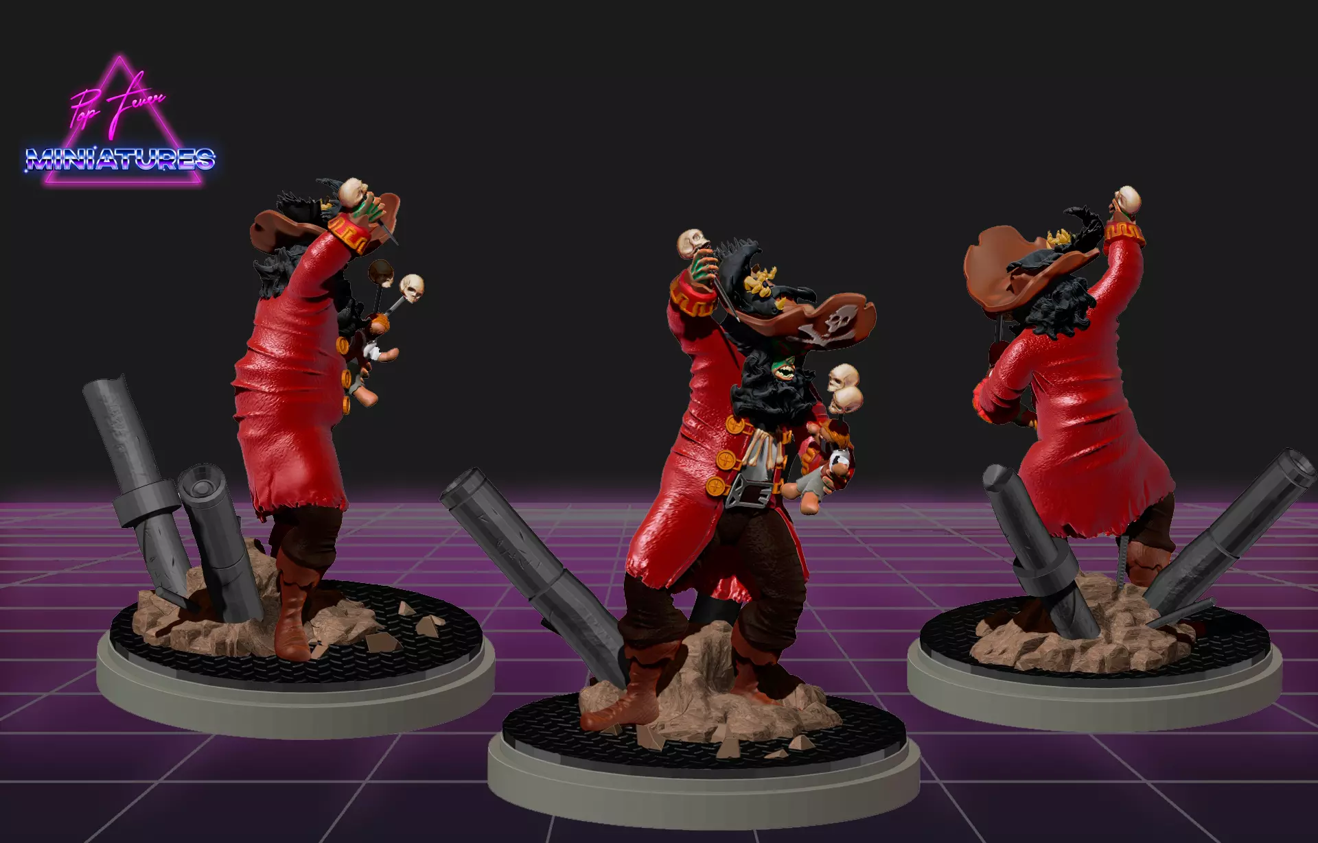 LeChuck from Monkey Island 2 3D print model_0